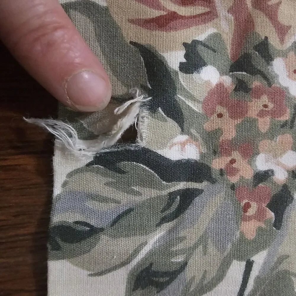 Vintage Rose Curtains Pink Red Floral Cottagecore Drapes Lined Panels Tiebacks